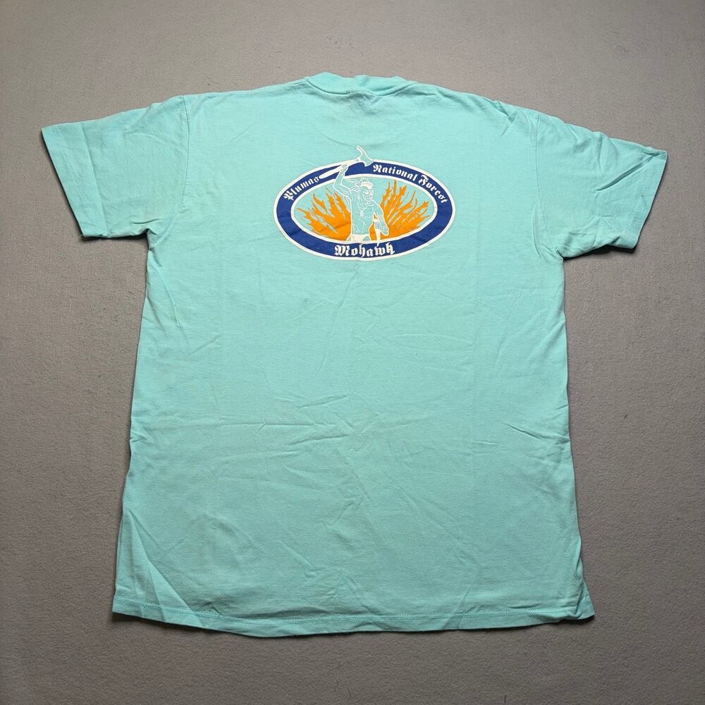 Vintage Mohawk National Forest Pocket T Shirt Men’s XL USA Made Single Stitch